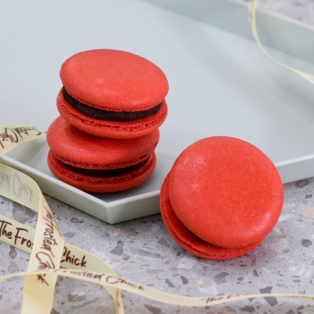 Dark Chocolate Macaron