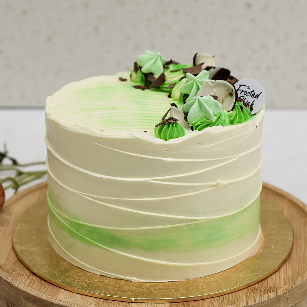 pandan kaya buttercream cake