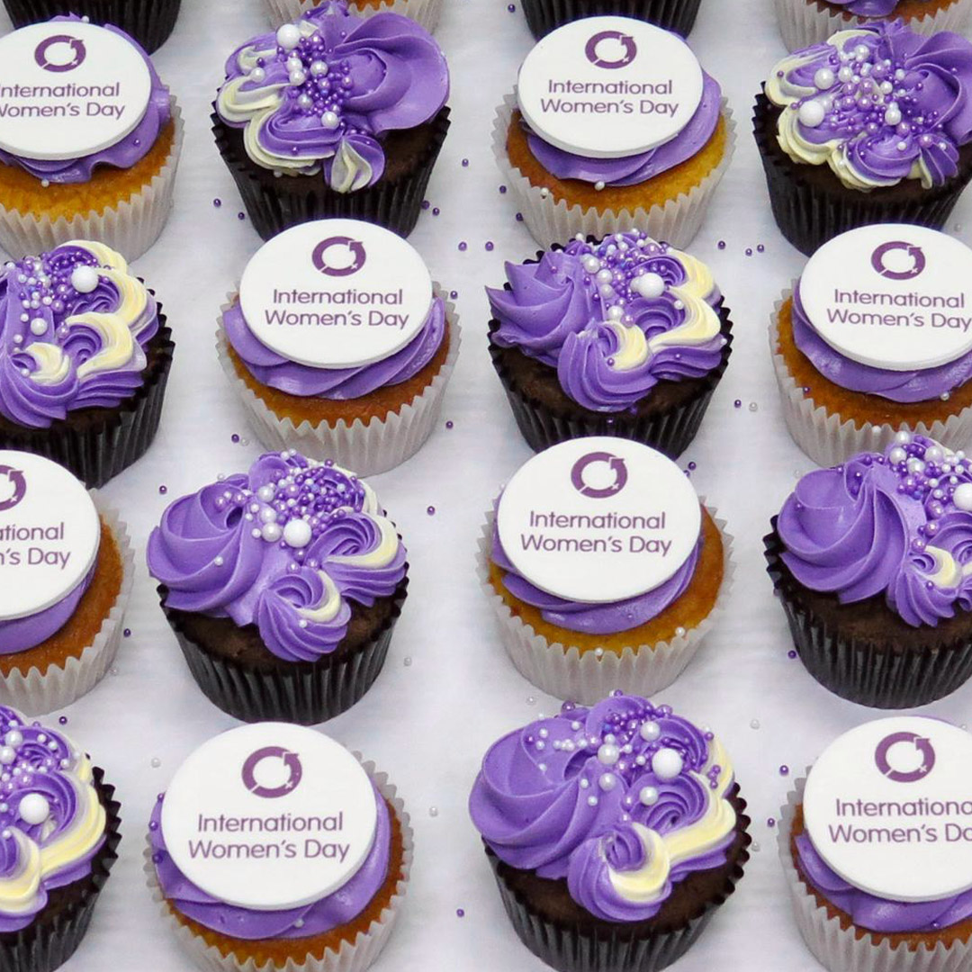International women's day cupcakes